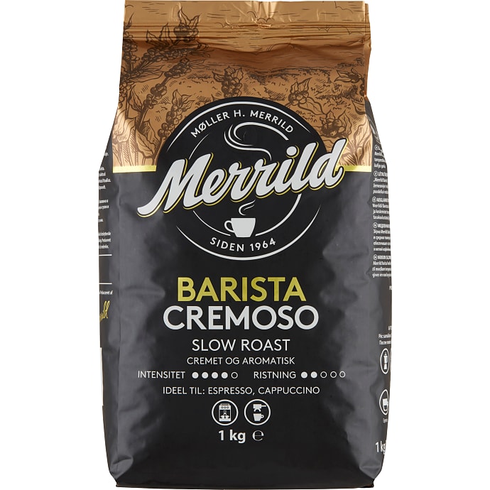 Barista Cremoso hele bønner