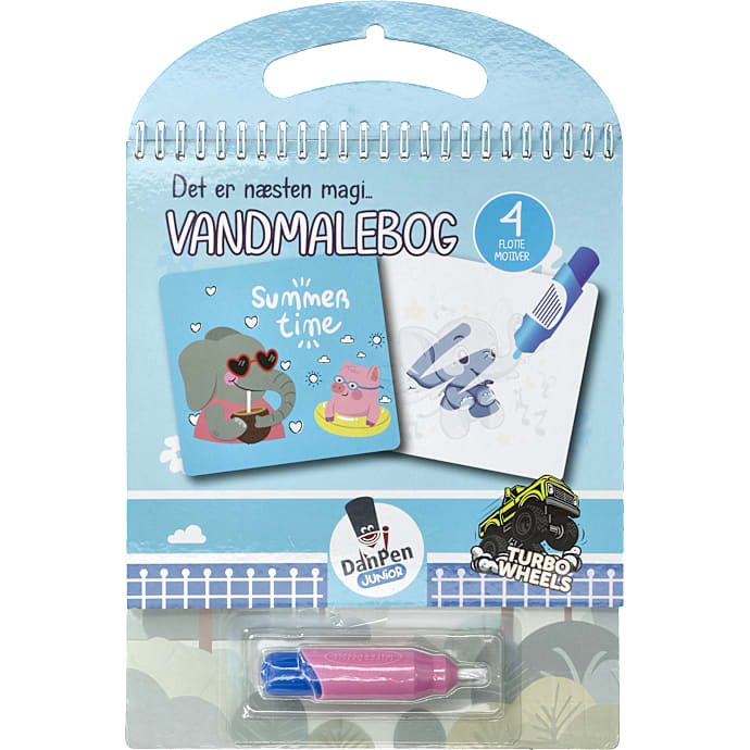 Danpen Junior Vandmalebog blå