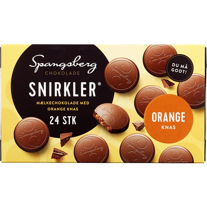 Mælkechokolade m. appelsinsmag