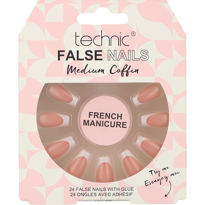 Kunstige negle French Manicure