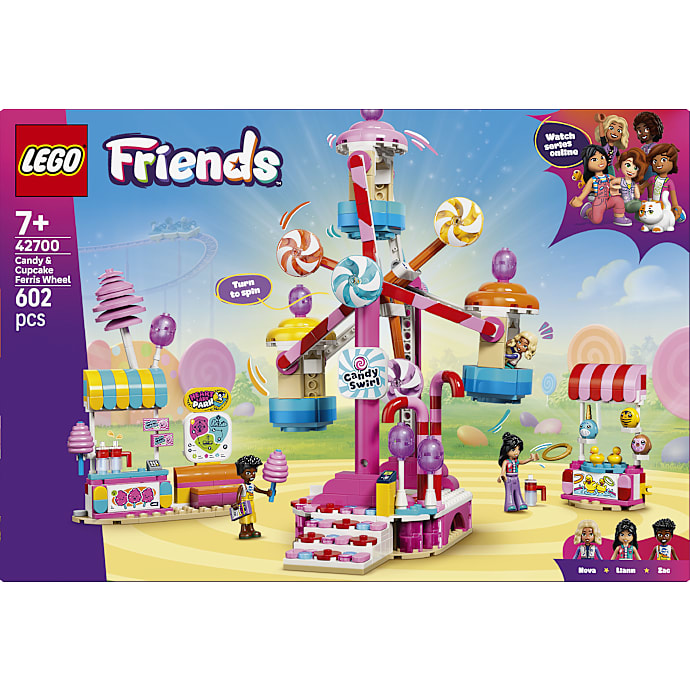 LEGO Friends Slik- og cupcake-pariserhjul 42700