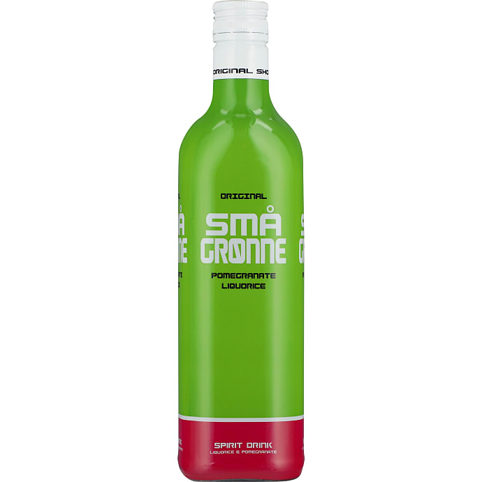 Små Shots Granatæble og lakridsmag 700 ml