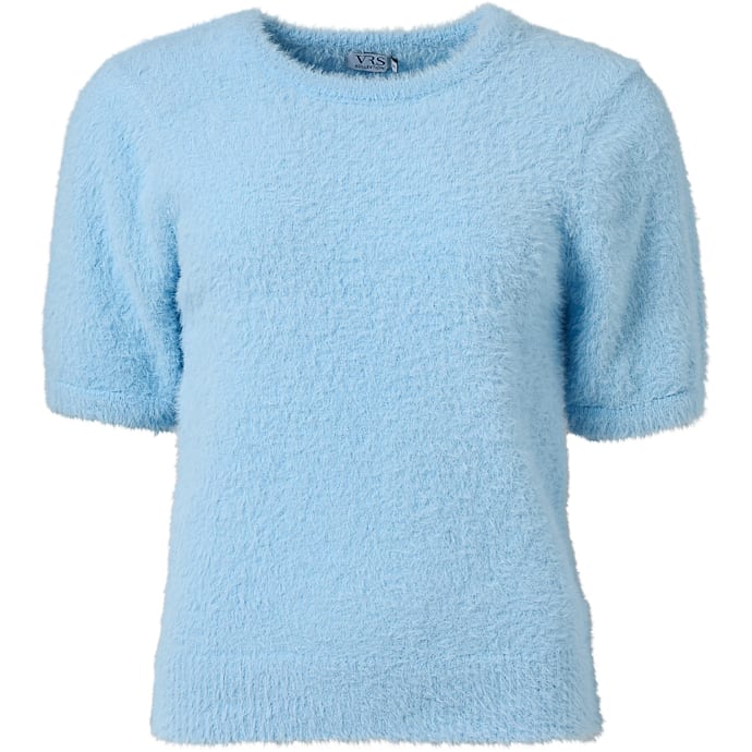 VRS Dame Striktrøje 2XL Lyseblå