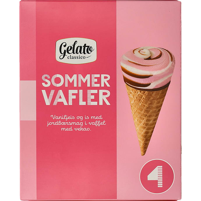 Gelato Classico Sommervaffel