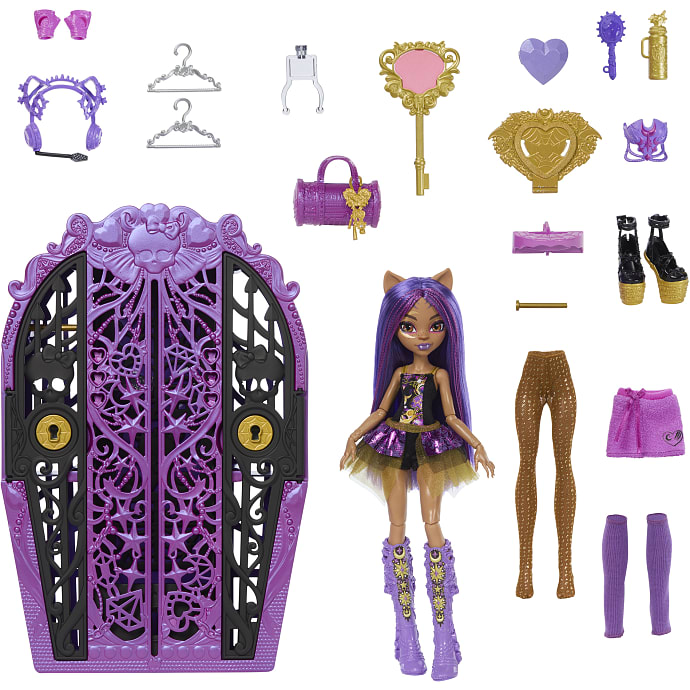 Monster High Skulltimate clawdeen – flere varianter – assorteret