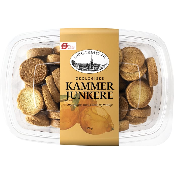 Løgismose Kammerjunkere m. Citron og Vanilje Øko 180 g