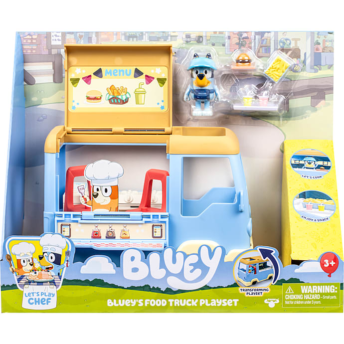 Bluey Bluey food truck legesæt