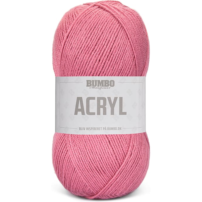 BUMBO By Mayflower Akrylgarn Støvet pink 017