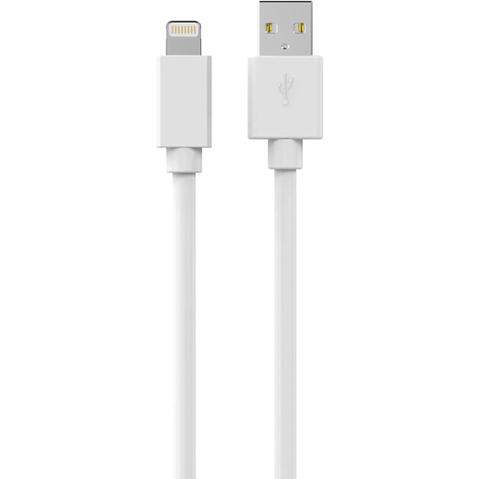 Prosonic Lightning Kabel 1 meter hvid