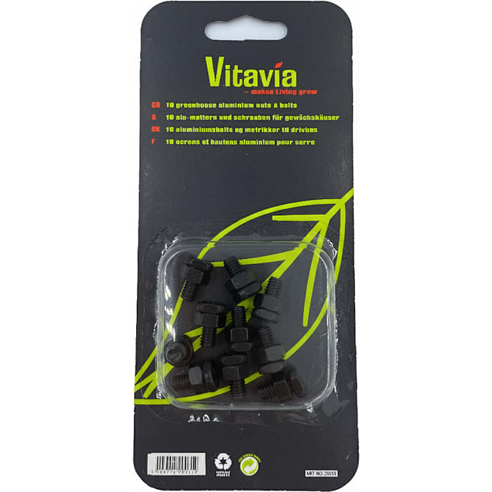 Vitavia Bolte og Møtrikker Sort