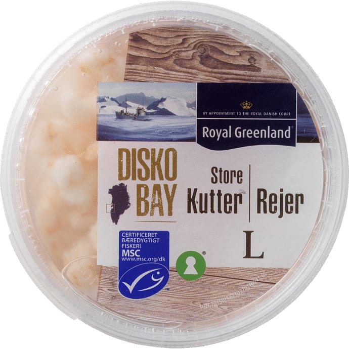 Grønlandske rejer i lage L