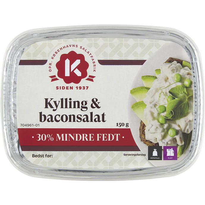 K-Salat Kyllingesalat med Bacon 150 g