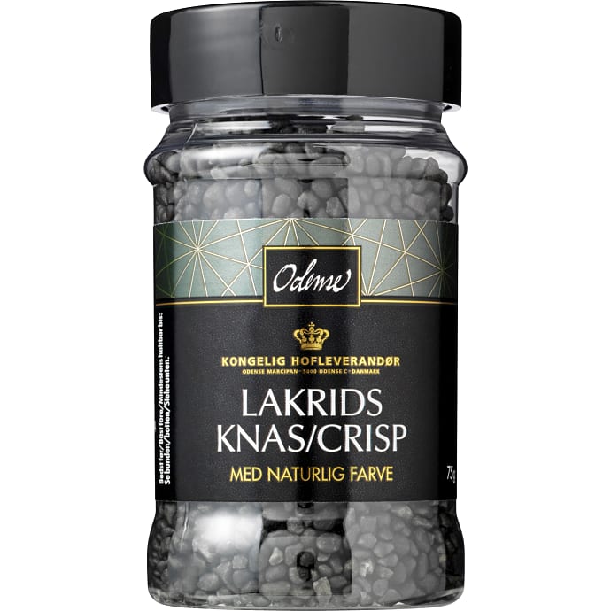 Odense Krymmel sort med lakrids