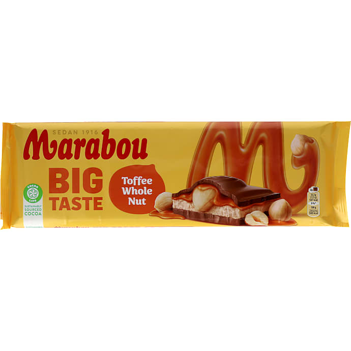 Marabou Mælkechokolade karamel hasselnødder