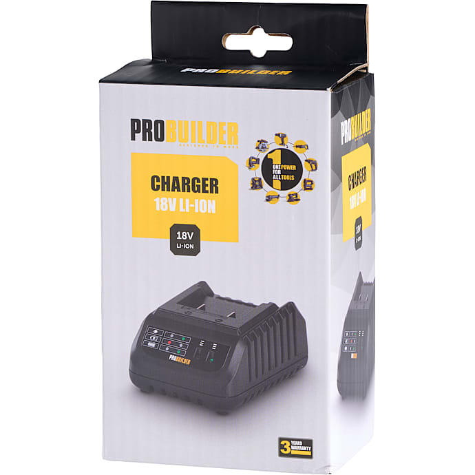 Probuilder Oplader 18V Li-ion