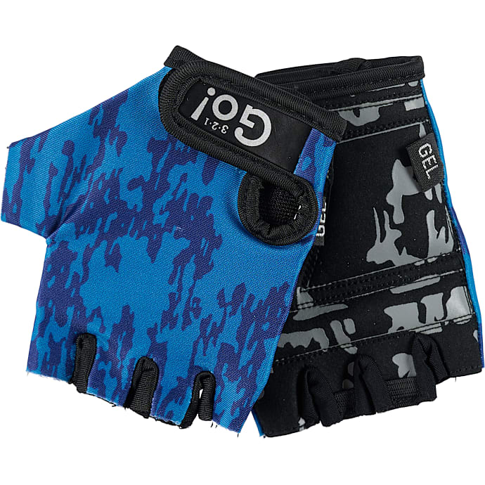 321 Go! Børnecykelhandske Blå/Sort