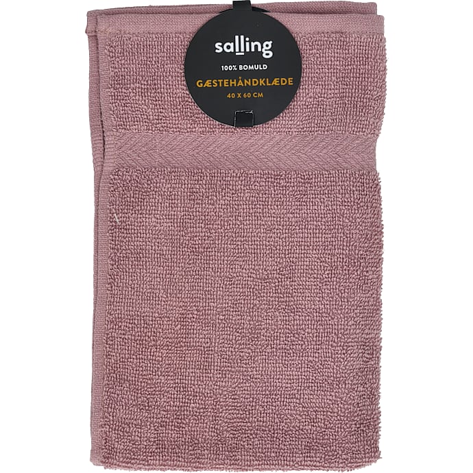 Salling håndklæde 40x60 cm - rosa