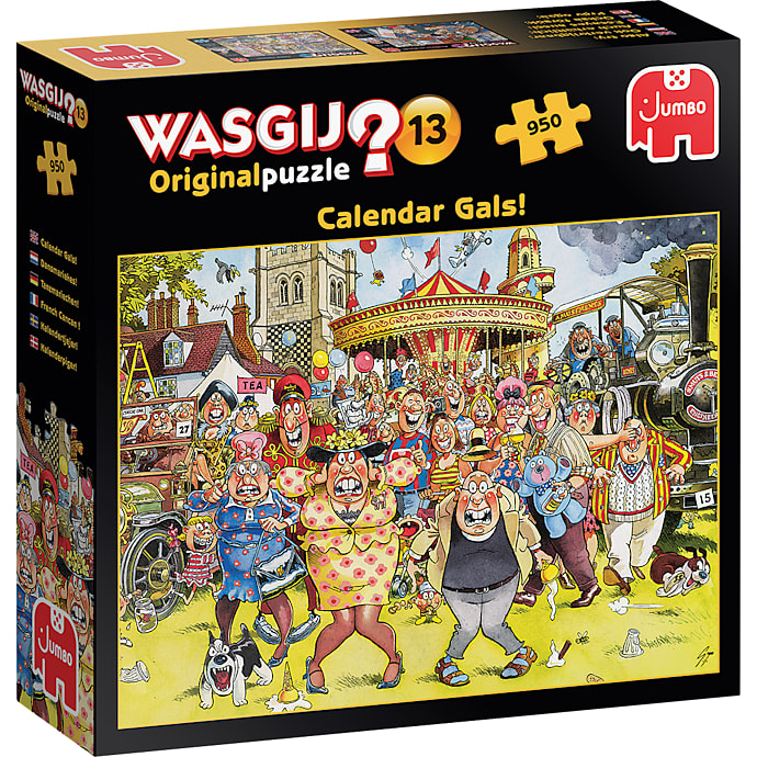 Kalender Gals puslespil - 950 brikker