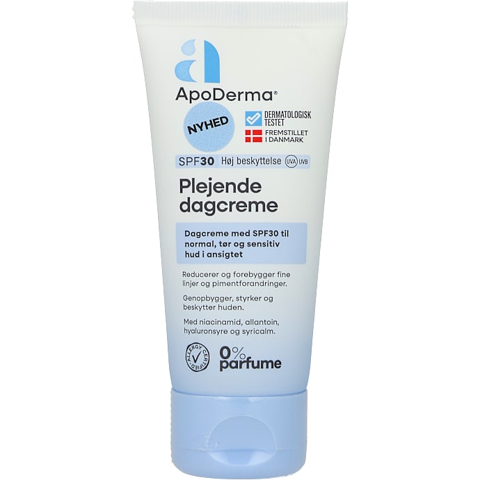 Plejende dagcreme m. SPF30 parfumefri