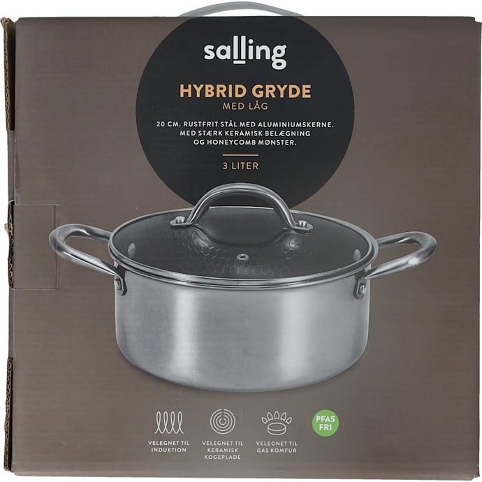 Salling gryde honeycomb - 3 liter