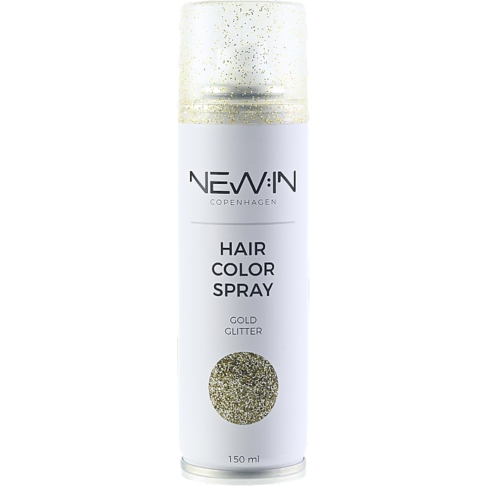 Glitter guld hårspray 150 ml