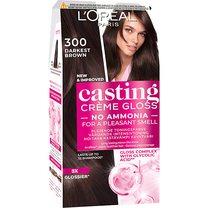 Toningsfarve 300 Mørkebrun u. ammoniak