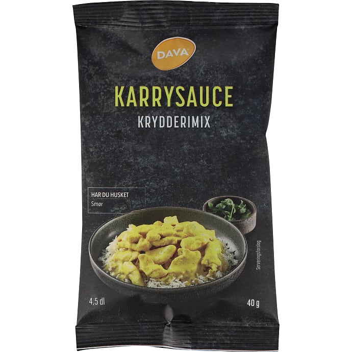 Dava Karrysauce Krydderiblanding