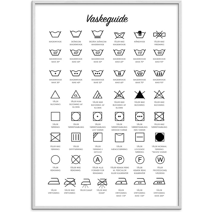 Citatplakat Vaskeguide