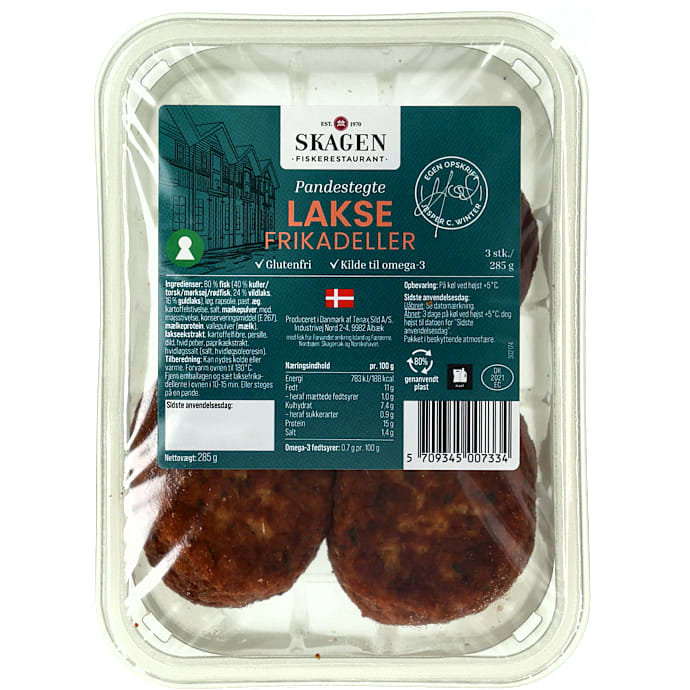 Skagen Fiskerestaurant Laksefrikadeller