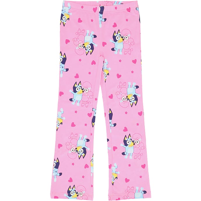 Bluey leggings str. 98/104 - pink