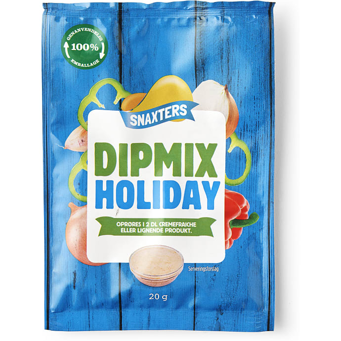 Snaxters Dipmix krydderier