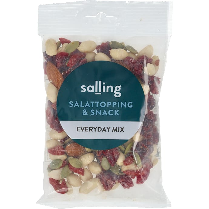Nøddeblanding m. tranebær og græskarkerner – produktbillede