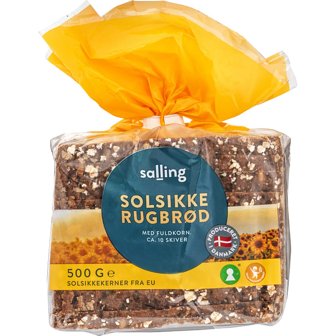 Salling Solsikkerugbrød