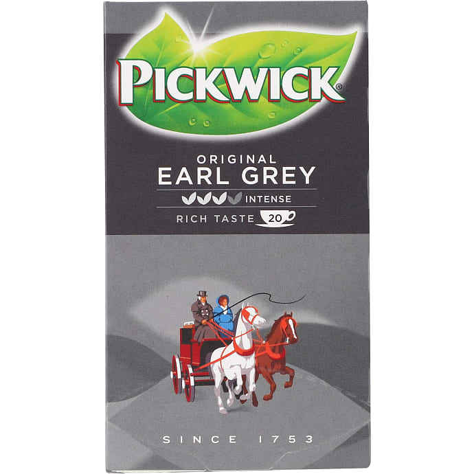 Pickwick Earl Grey te 20 stk