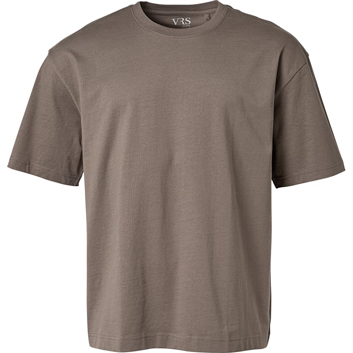 VRS Herre Oversized T-shirt Brun