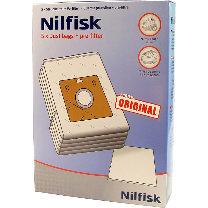 Nilfisk Original Støvsugerposer 5-pak