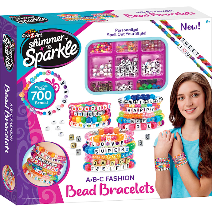 Shimmer 'N Sparkle ABC Fashion armbånd