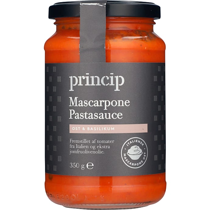 Princip Pastasauce med Mascarpone