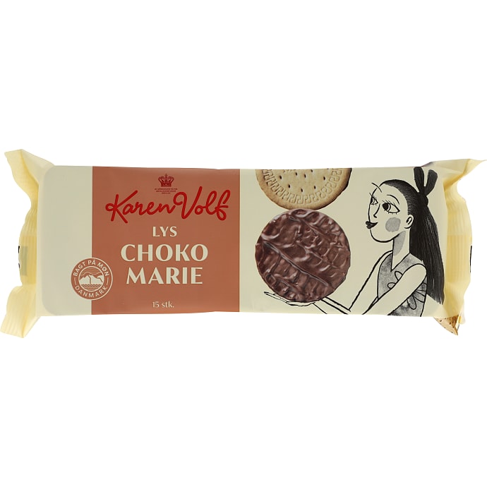 Mariekiks m. mælkechokoladeovertræk