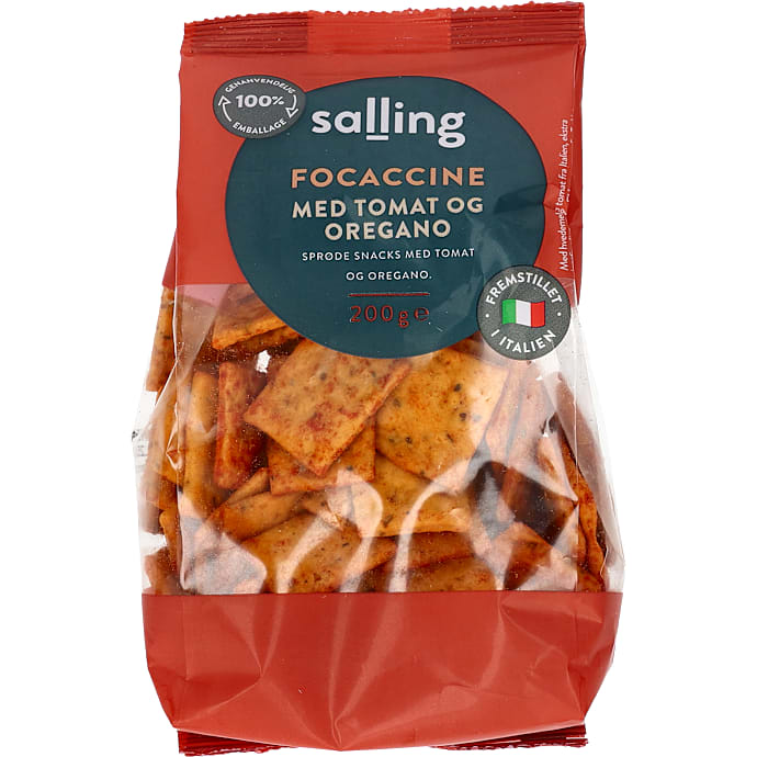 Salling Focaccine med Tomat og Oregano