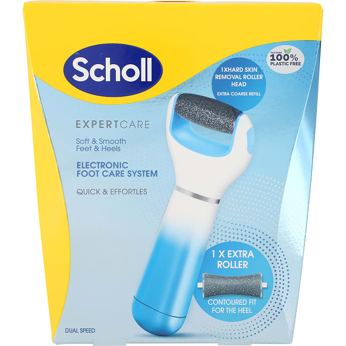 Scholl Elektrisk Fodfil med Refill