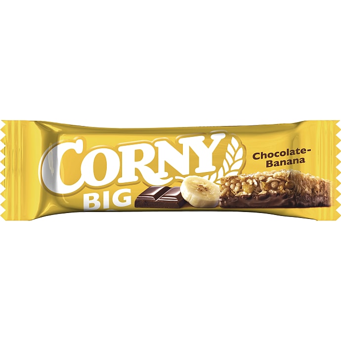 Müslibar m. chokolade og banan