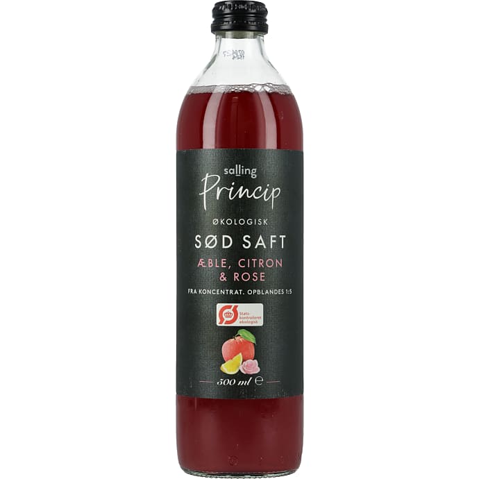 Salling Princip Saft til opblanding Æble Citron Rosensmag Øko