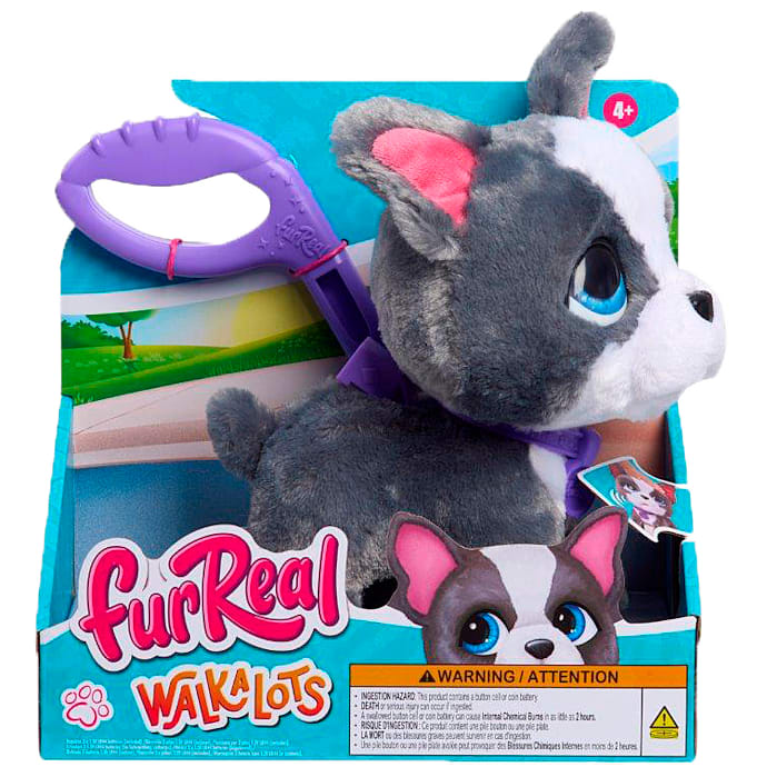 FurReal Walk-a-lots Fransk Bulldog Bamse 23 cm