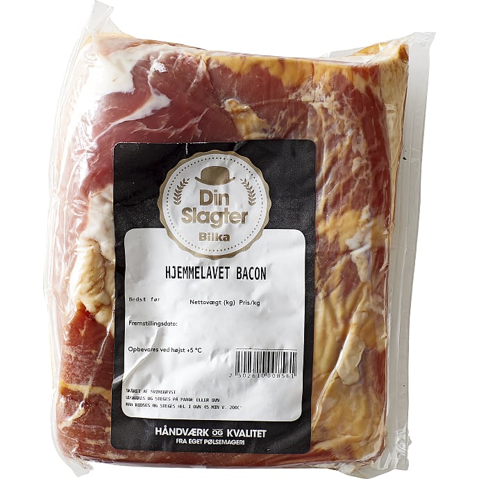 Røget baconstykke