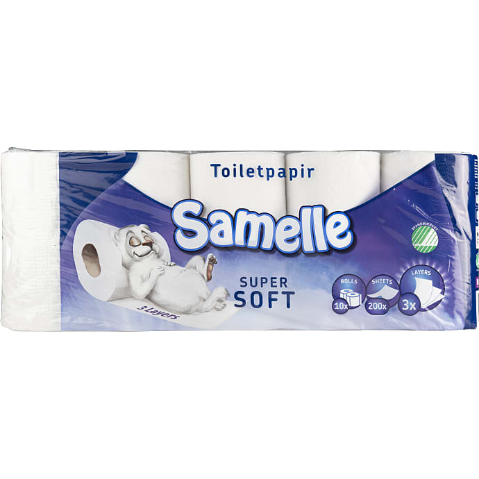 Samelle Toiletpapir 3-lags 1251 g