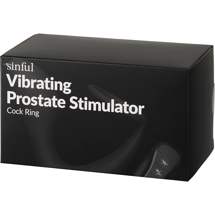 Sinful prostata stimulator med penisring