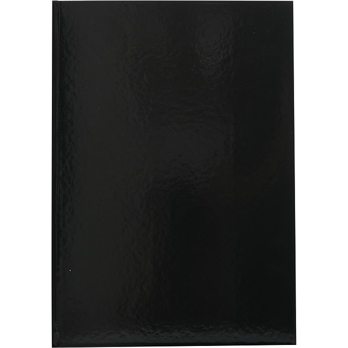 Danpen Notesbog A4 sort