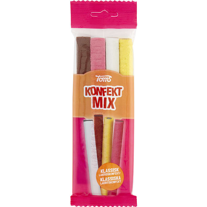 Toms Blandede stænger 116 g