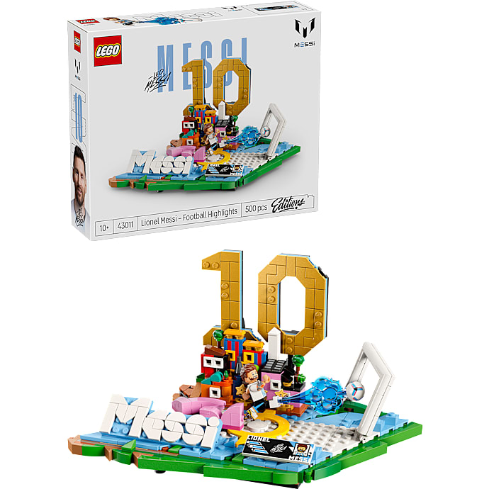 LEGO Editions Lionel Messi fodboldhøjdepunkter 43011